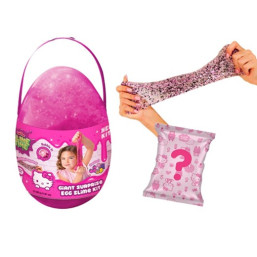 Slime time Hello kitty Giant Surprise. Egg Kit